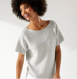 Tommy Bahama Paradise Sun Textured thick Knit Cotton Linen Pullover XL